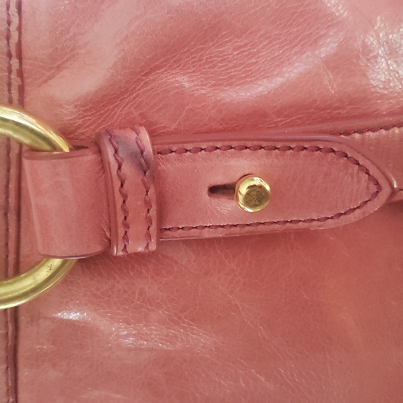 Miu Miu Pink 2way bag Authentic strap included - Picture 13 of 14